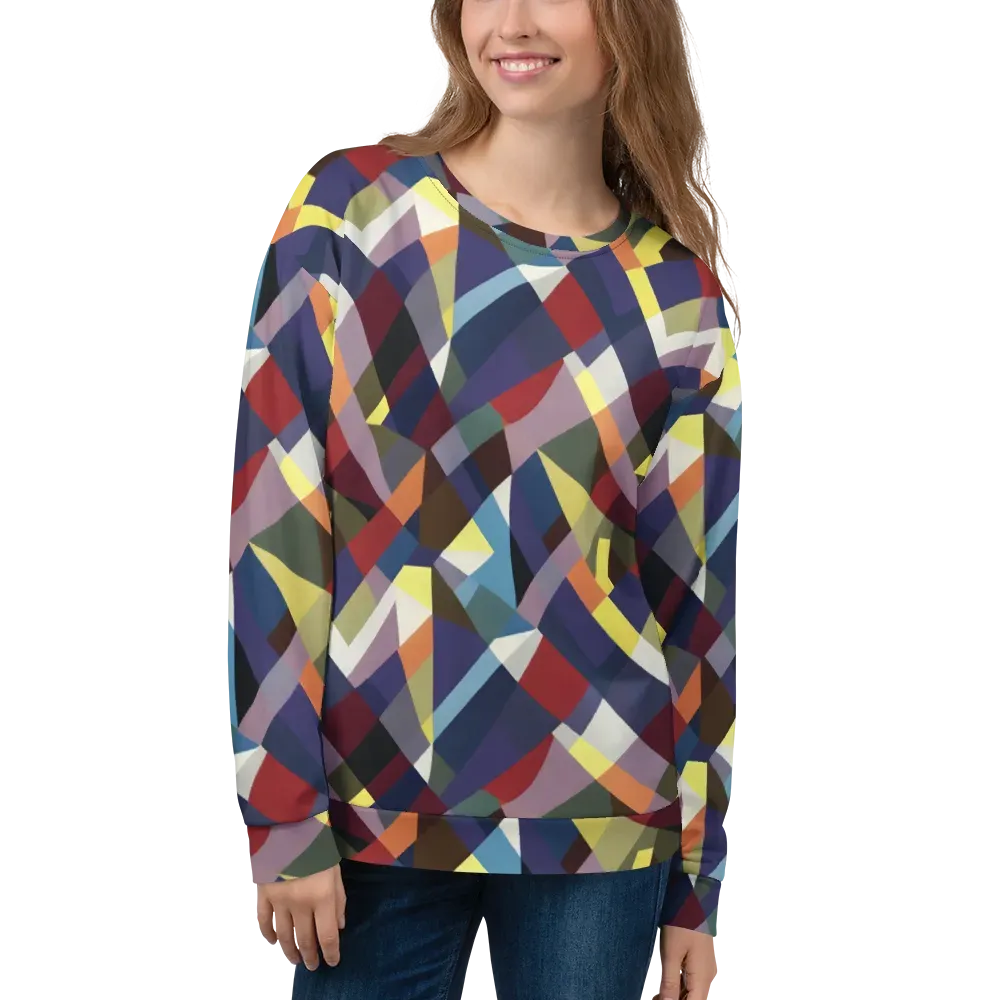 Prismatic Relay on Sweatshirt — Front