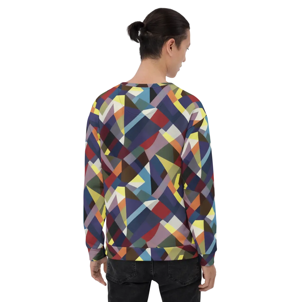 Prismatic Relay on Sweatshirt — Back
