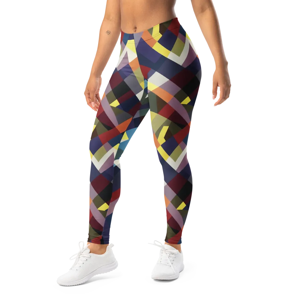Prismatic Relay on Leggings — Left Front