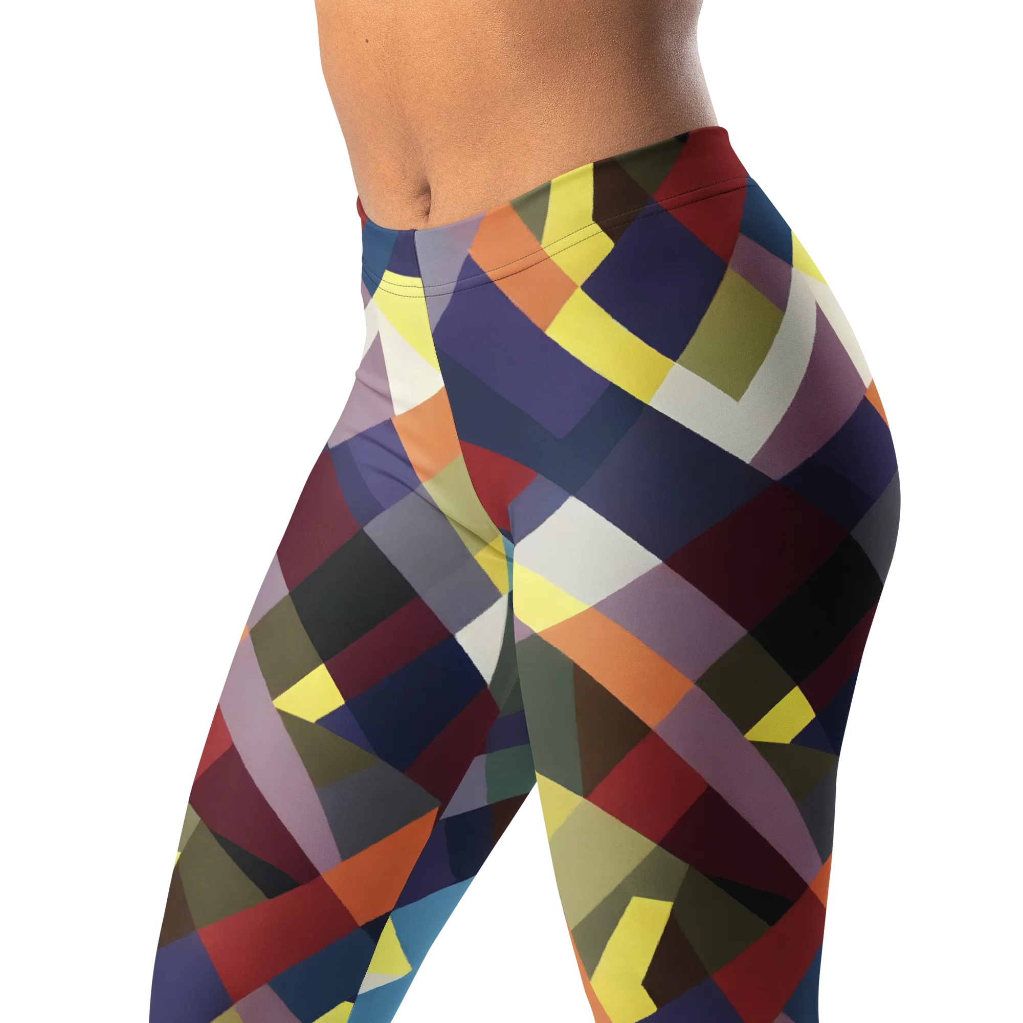 Prismatic Relay on Leggings — Left Front