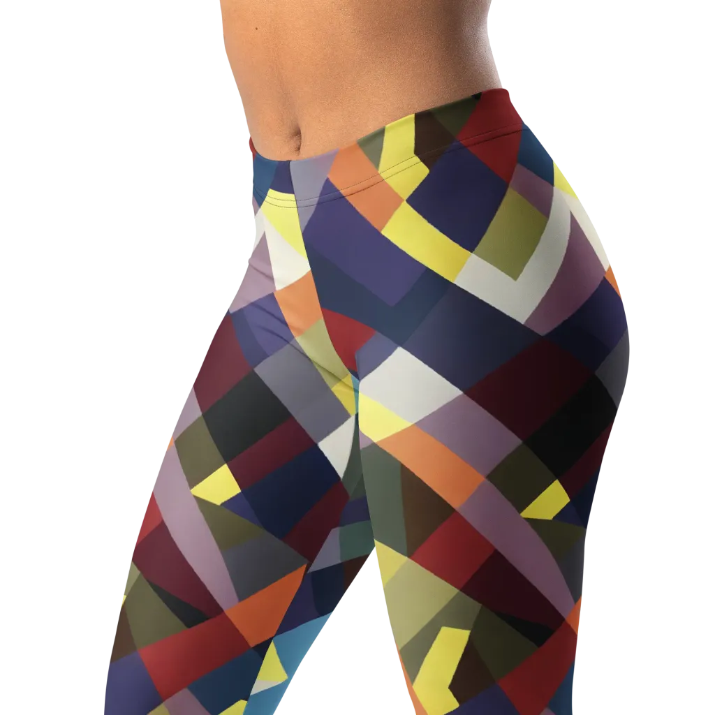 Prismatic Relay on Leggings — Left Front