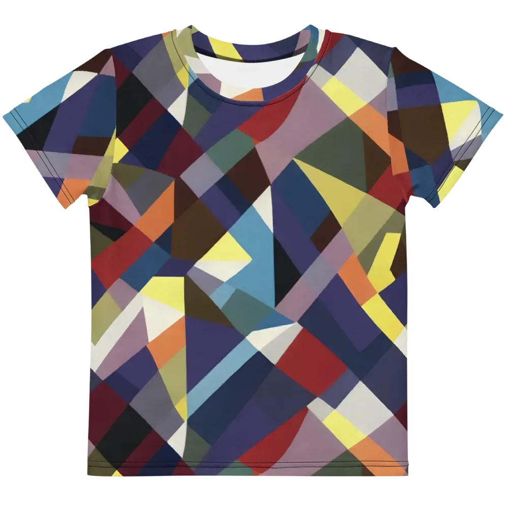 Prismatic Relay on Kids Crew Neck T-Shirt — Front