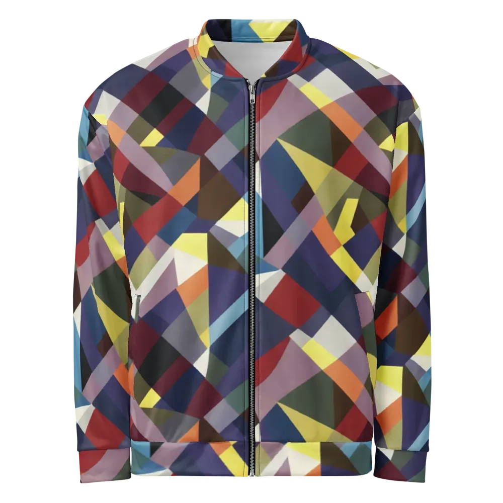 Prismatic Relay on Bomber Jacket — Front