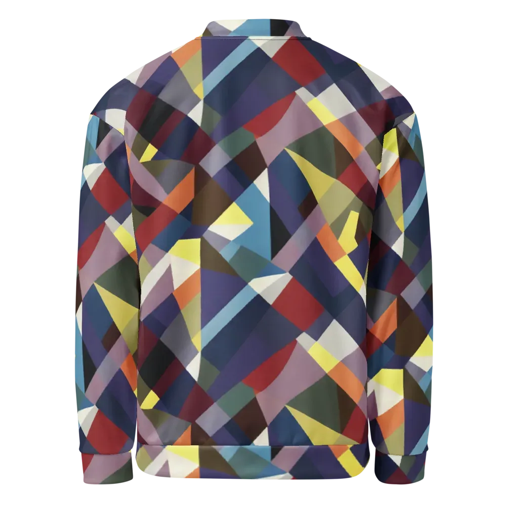 Prismatic Relay on Bomber Jacket — Back