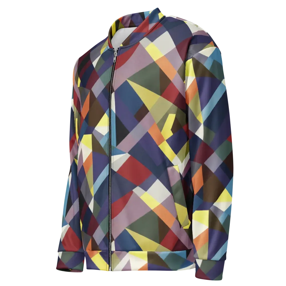 Prismatic Relay on Bomber Jacket — Left Front