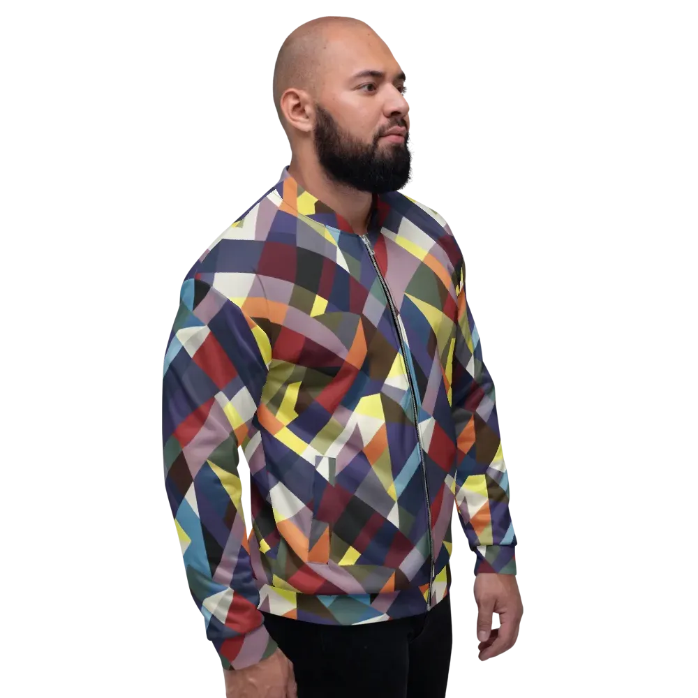 Prismatic Relay on Bomber Jacket — Right