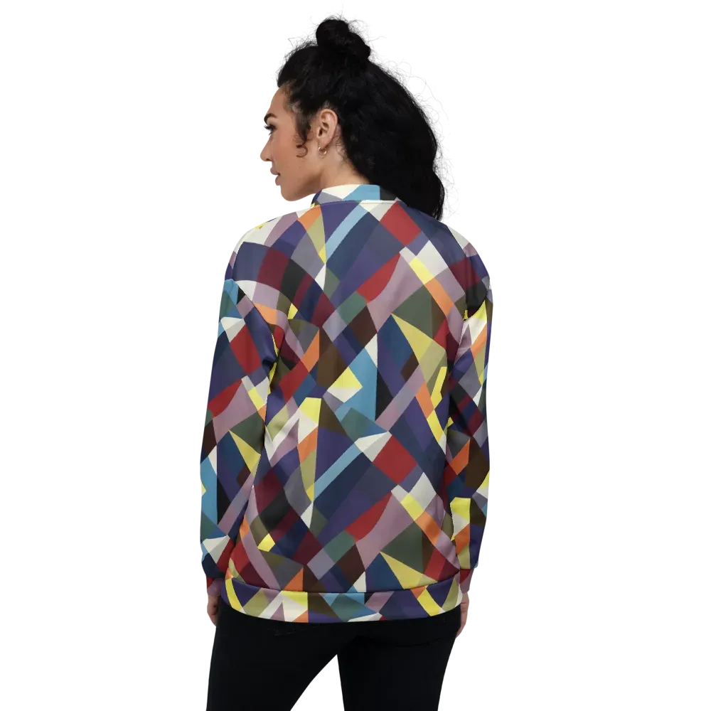 Prismatic Relay on Bomber Jacket — Back
