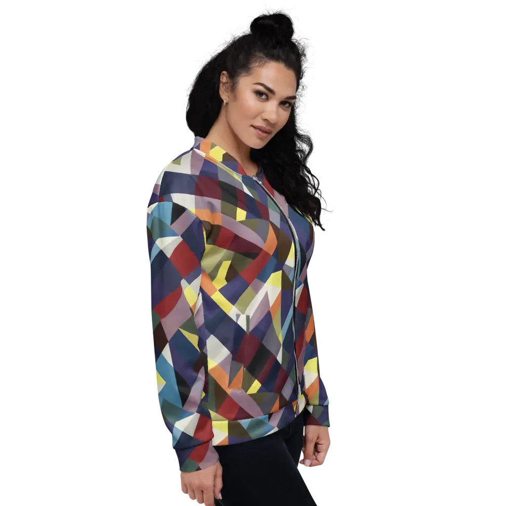 Prismatic Relay on Bomber Jacket — Right