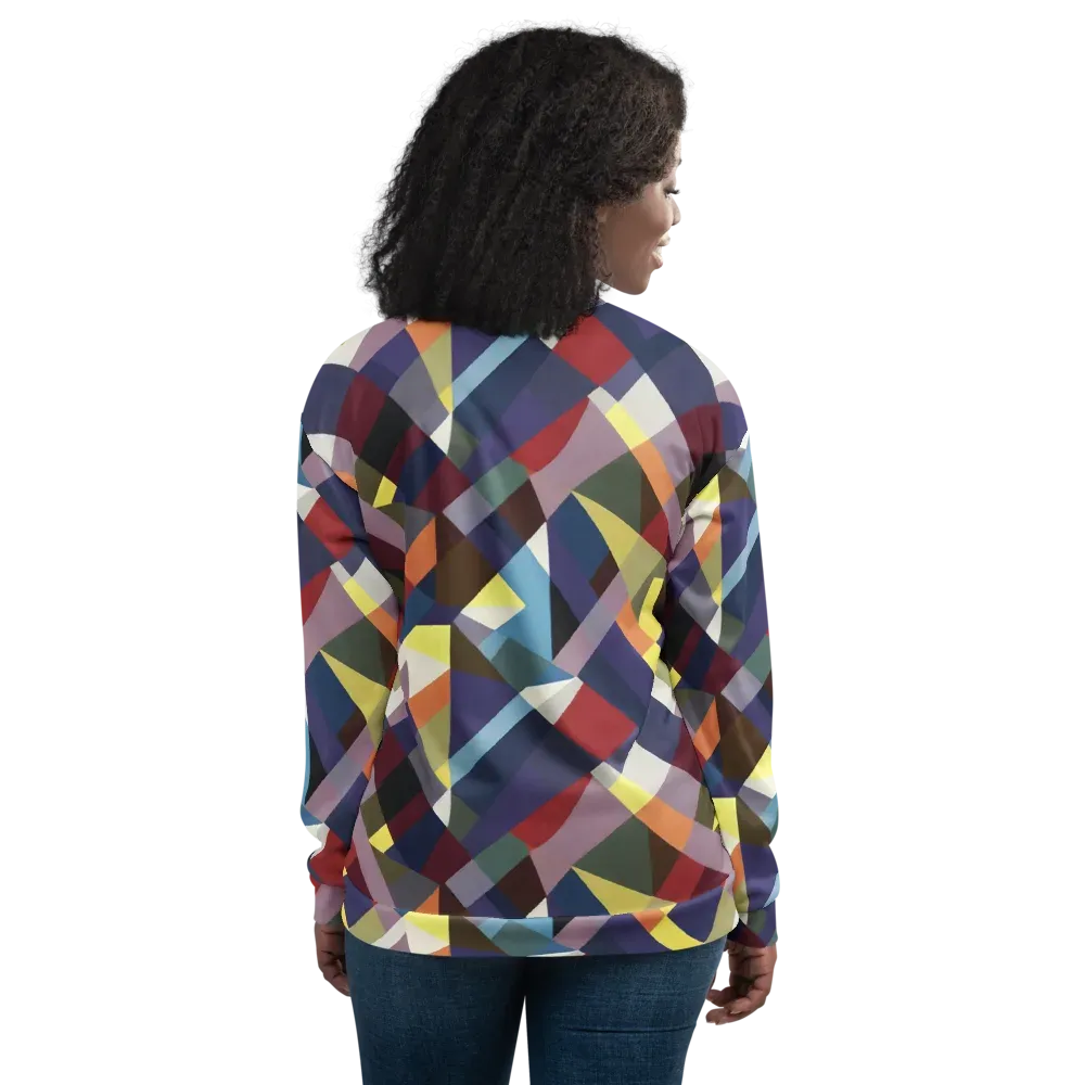 Prismatic Relay on Bomber Jacket — Back