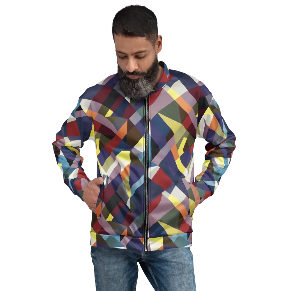 Prismatic Relay on Bomber Jacket — Front