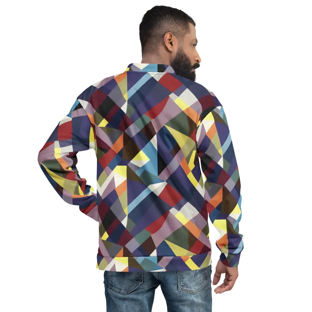 Prismatic Relay on Bomber Jacket — Back