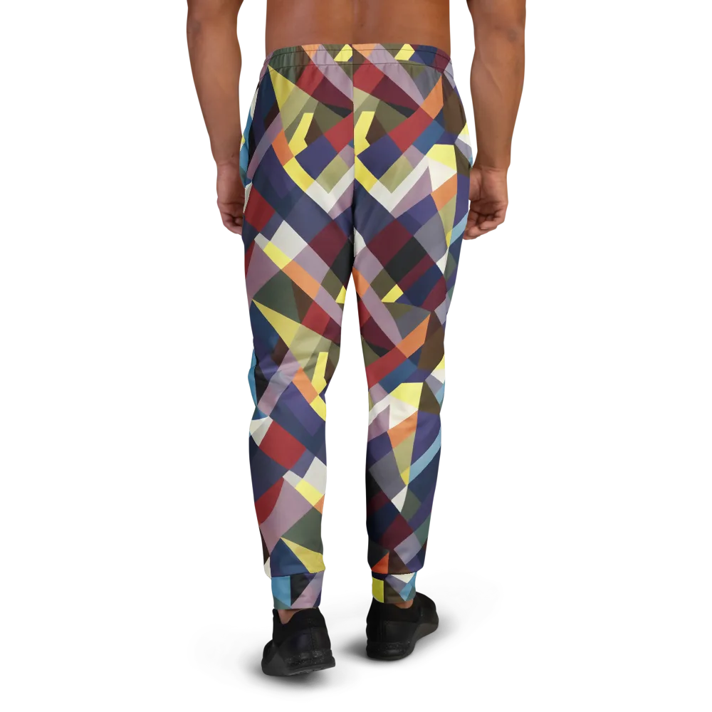 Prismatic Relay on Men's Joggers — Back