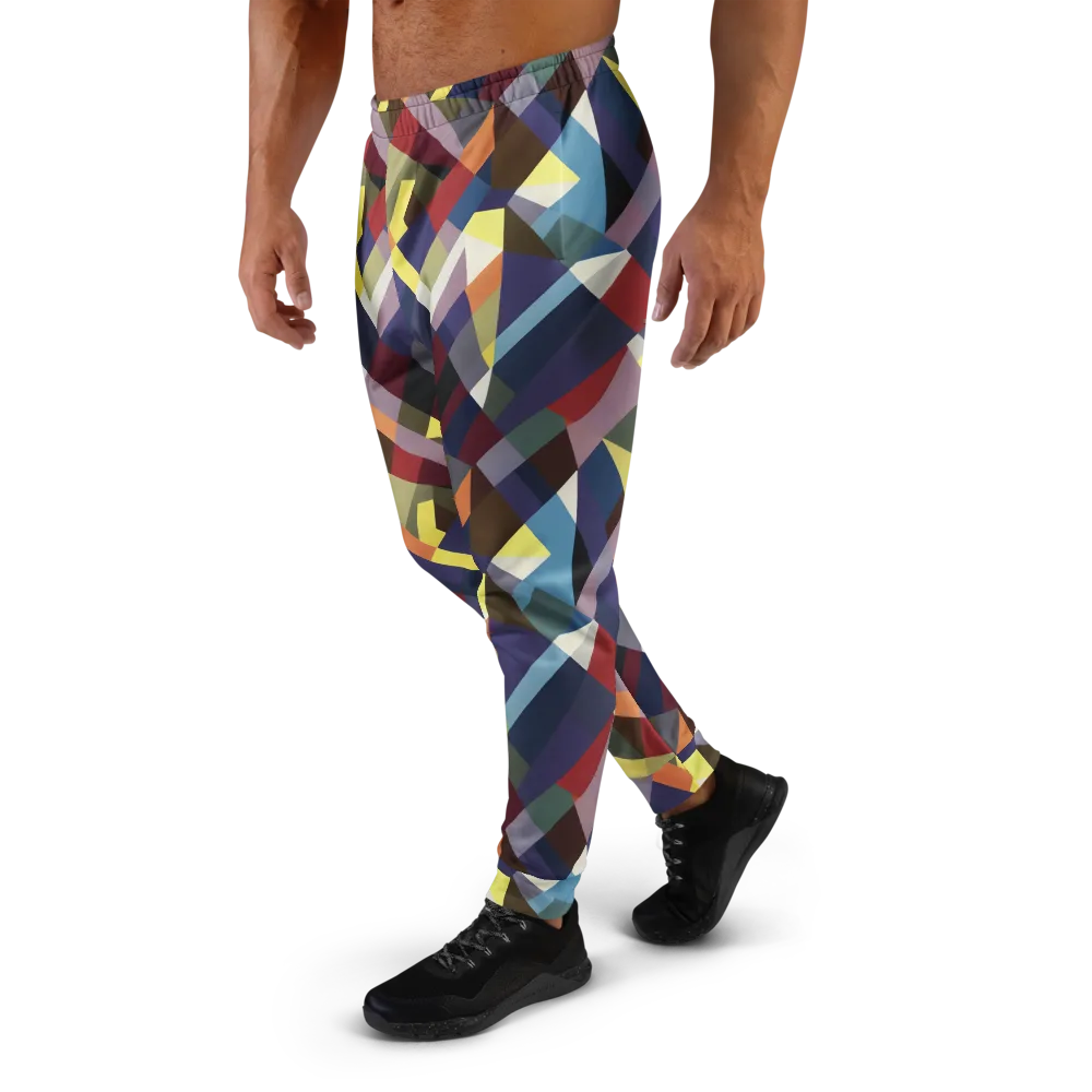Prismatic Relay on Men's Joggers — Left