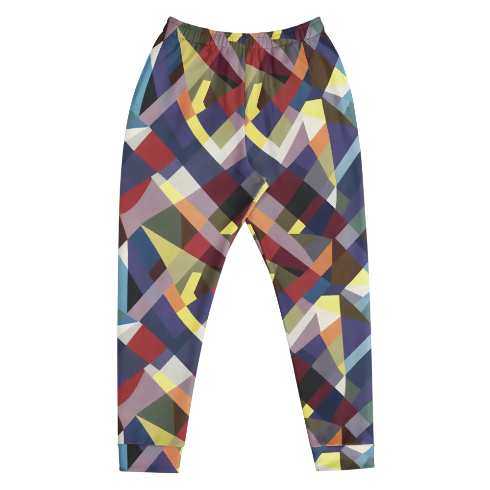 Prismatic Relay on Men's Joggers — Front