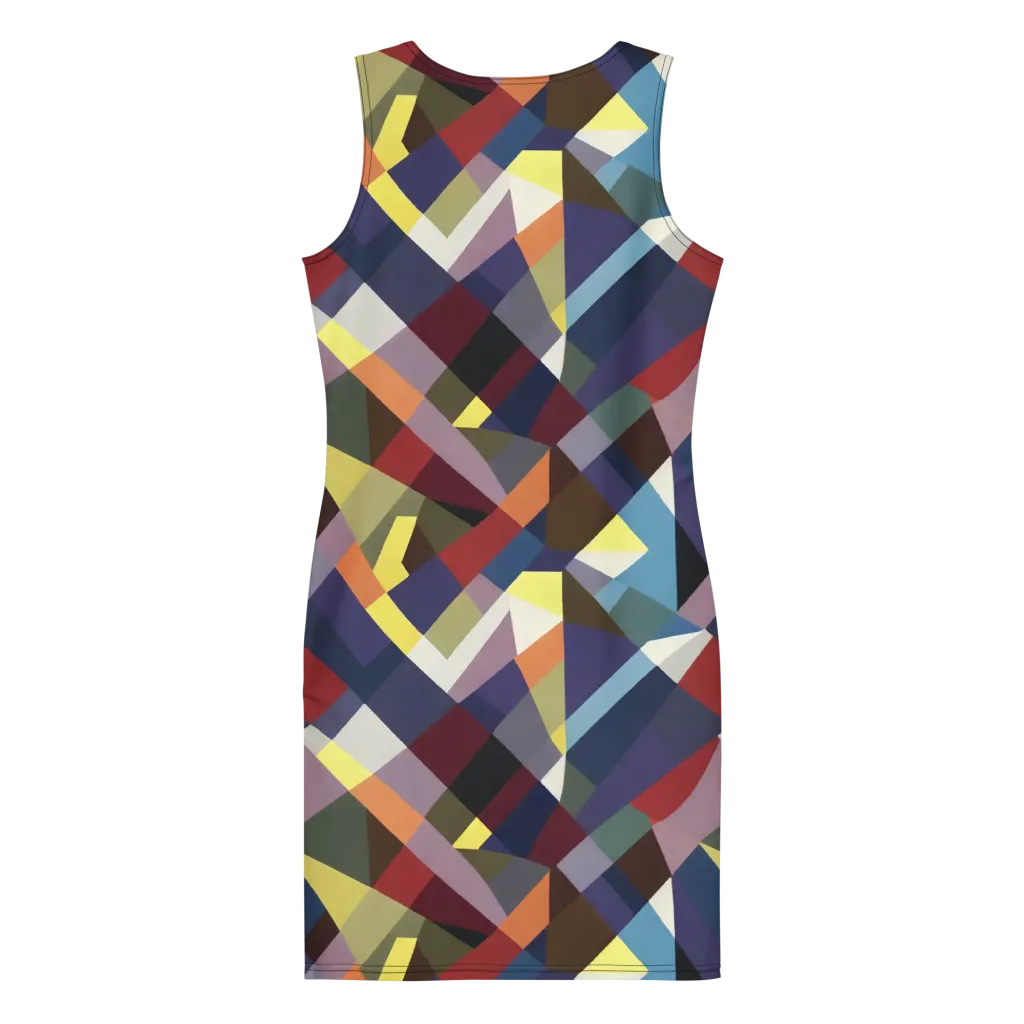 Prismatic Relay on Bodycon Dress — Back