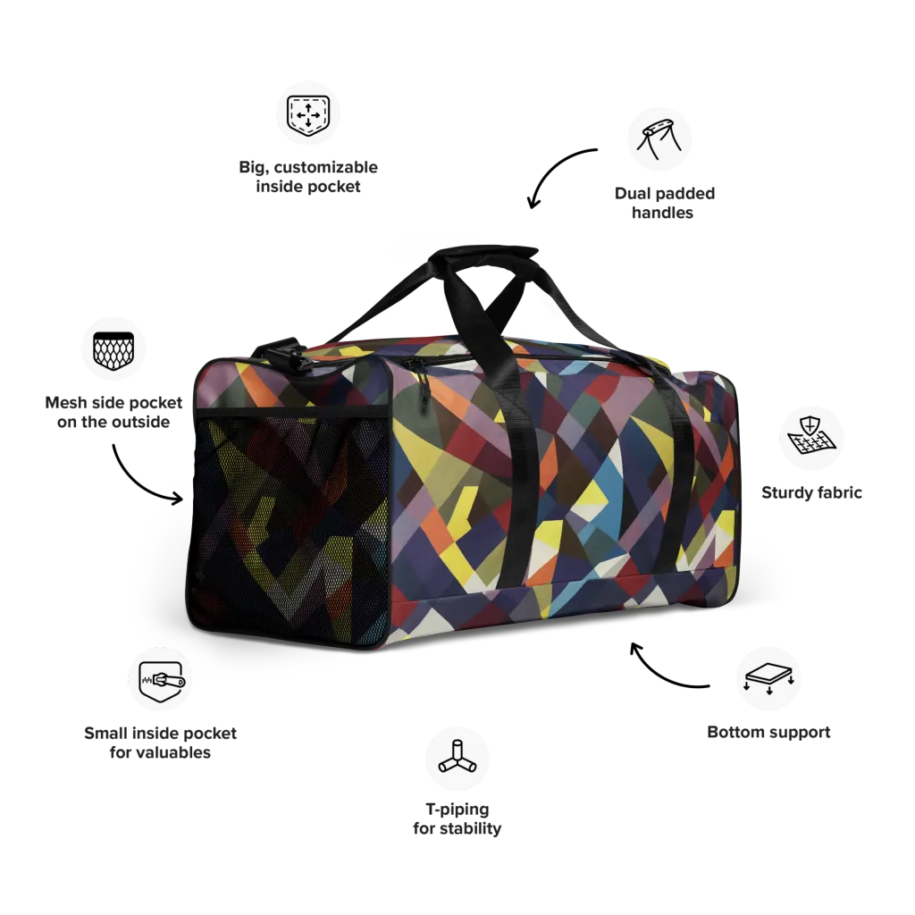 Prismatic Relay on Duffle Bag — Right Front