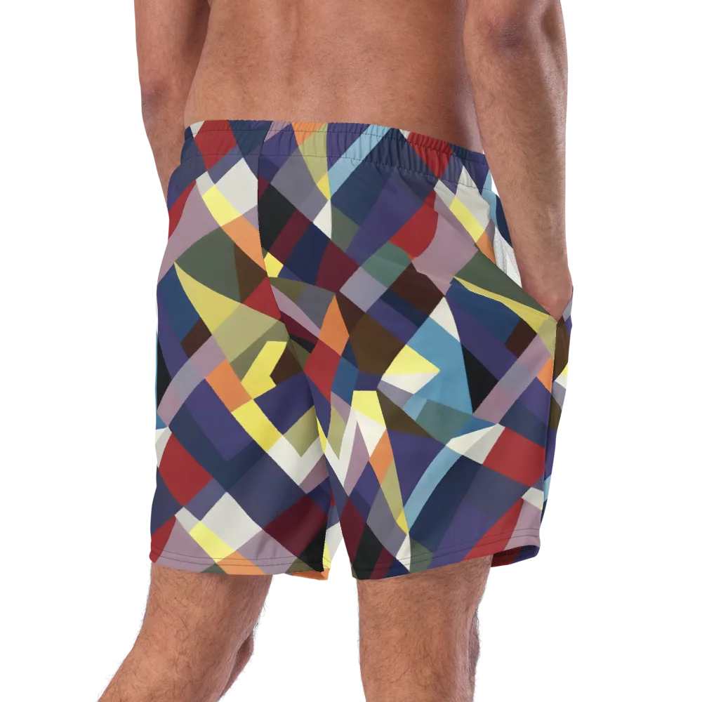 Prismatic Relay on Swim Trunks — Right Back