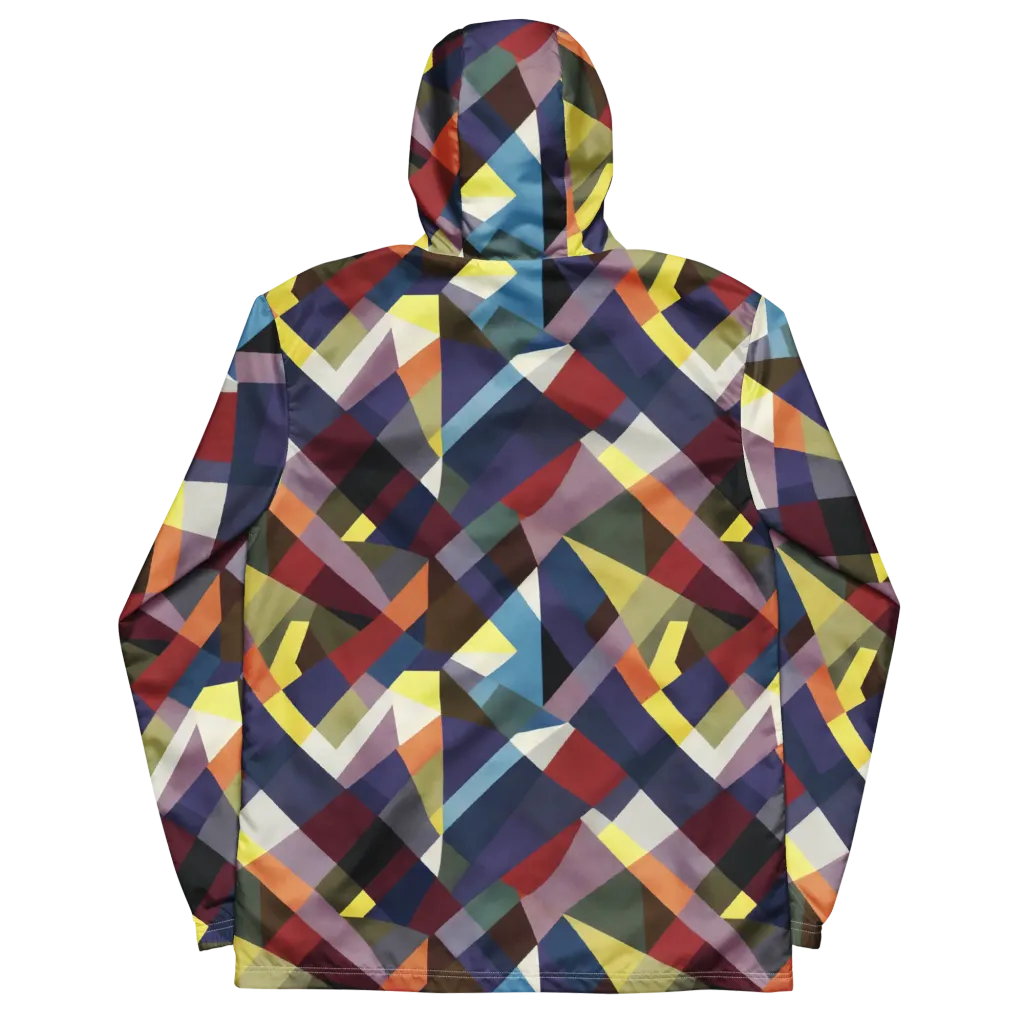 Prismatic Relay on Men's Windbreaker — Back