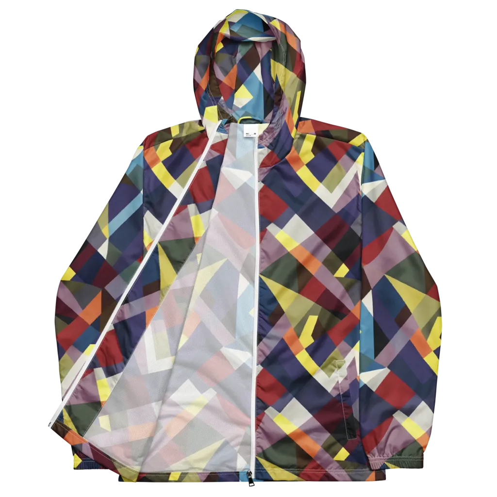 Prismatic Relay on Men's Windbreaker — Front