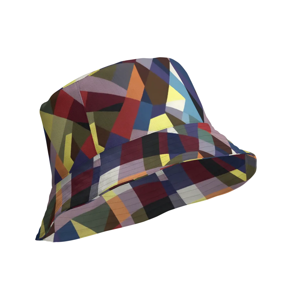 Prismatic Relay on Reversible Bucket Hat — Product details Outside