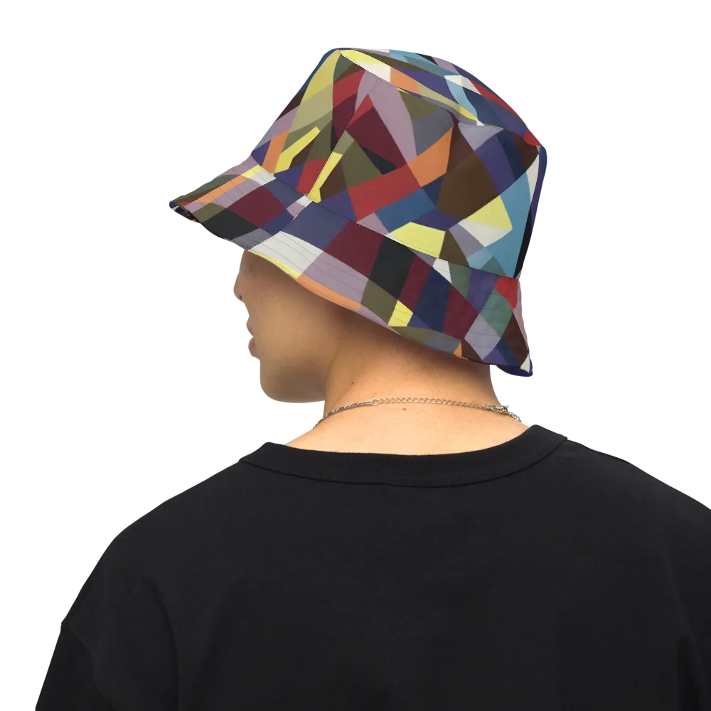 Prismatic Relay on Reversible Bucket Hat — Back Inside