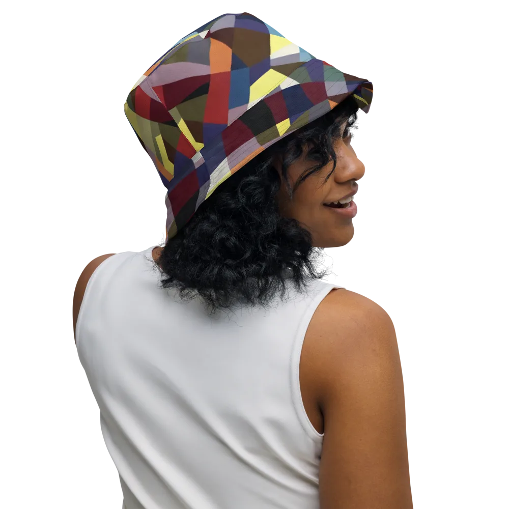 Prismatic Relay on Reversible Bucket Hat — Right Outside
