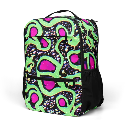 Ultraviolet Oasis on a Utility Backpack