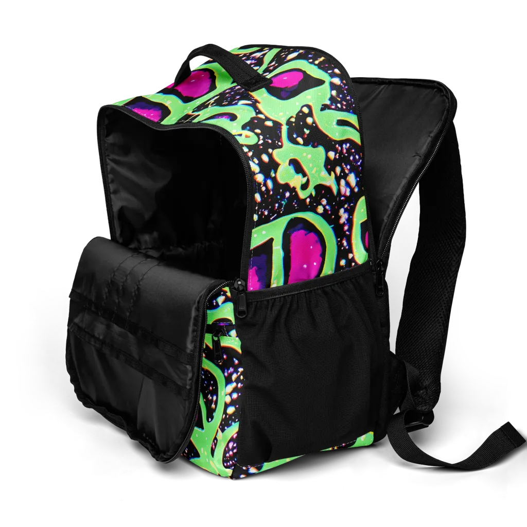 Ultraviolet Oasis on Utility Backpack — Product details 2