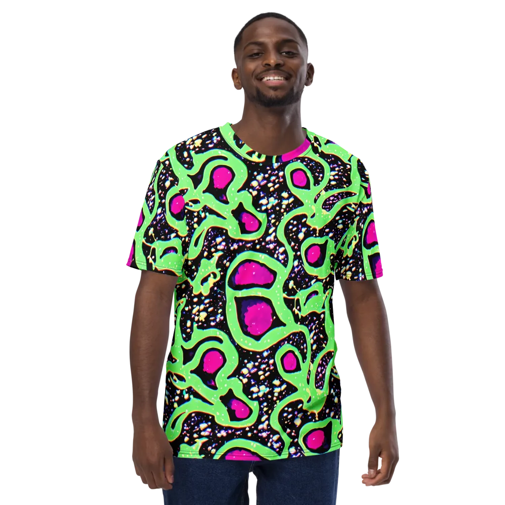 Ultraviolet Oasis on Men's Crew Neck T-Shirt — Front