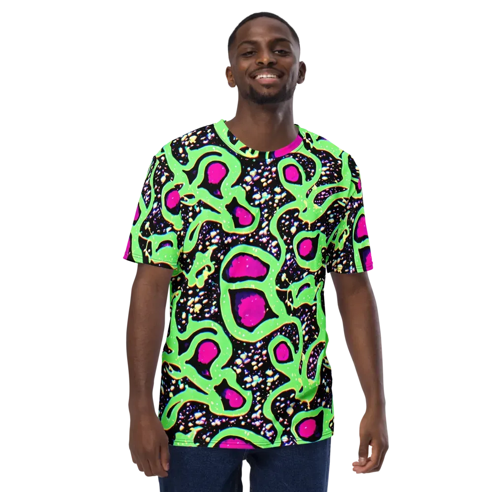 Ultraviolet Oasis on Men's Crew Neck T-Shirt — Front