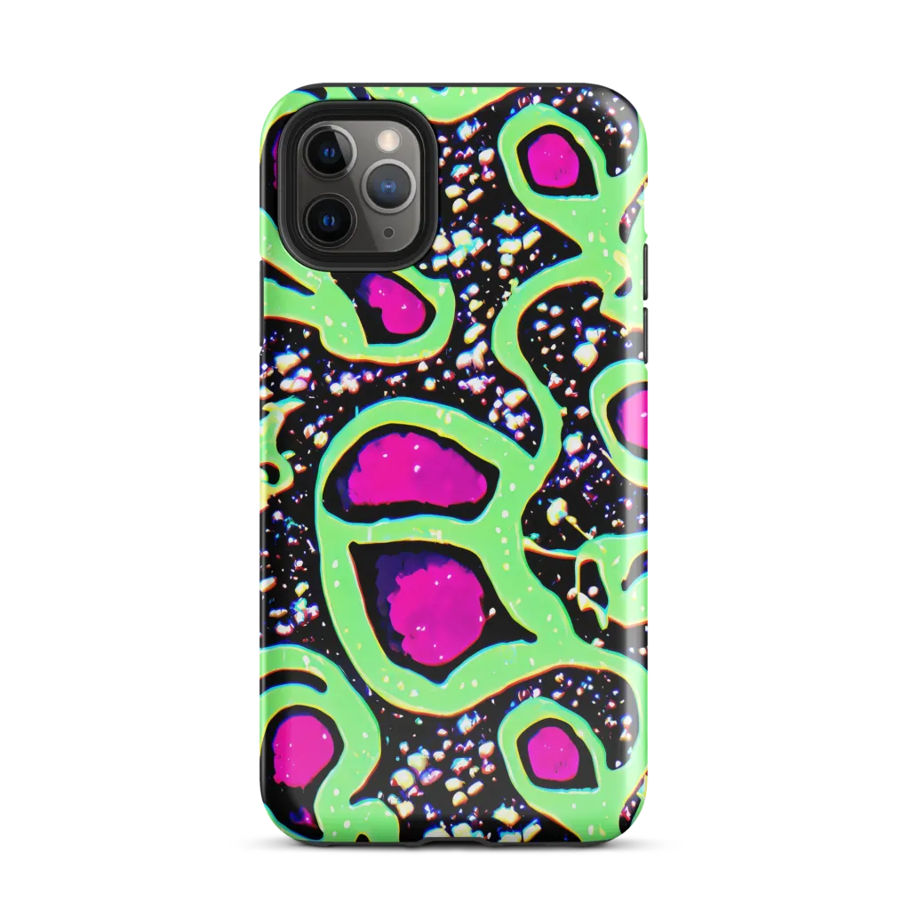 Ultraviolet Oasis on Tough Case for iPhone® — Front