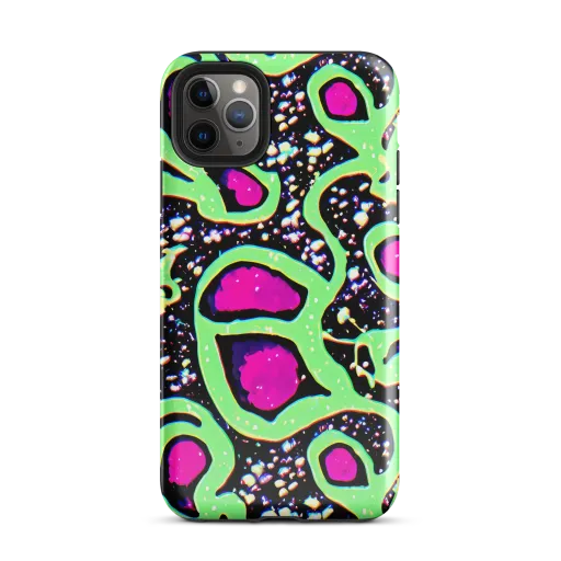Ultraviolet Oasis on a Tough Case for iPhone®