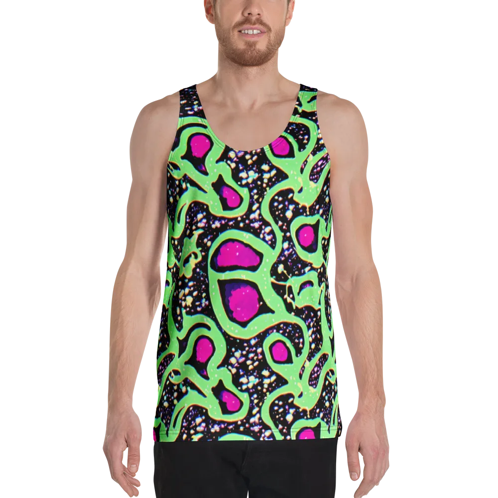 Ultraviolet Oasis on Men's Tank Top — Front