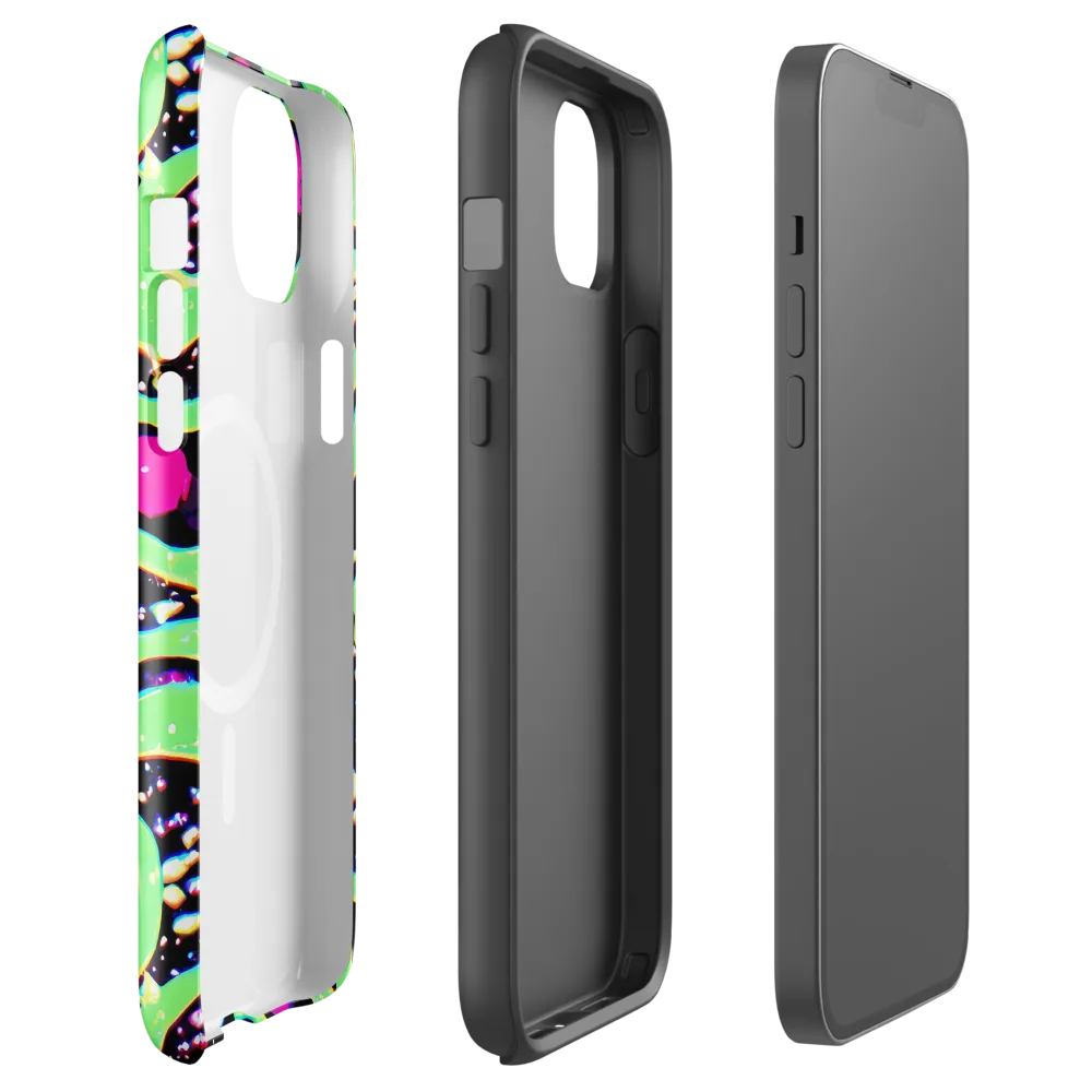 Ultraviolet Oasis on MagSafe Tough Case for iPhone® — Front