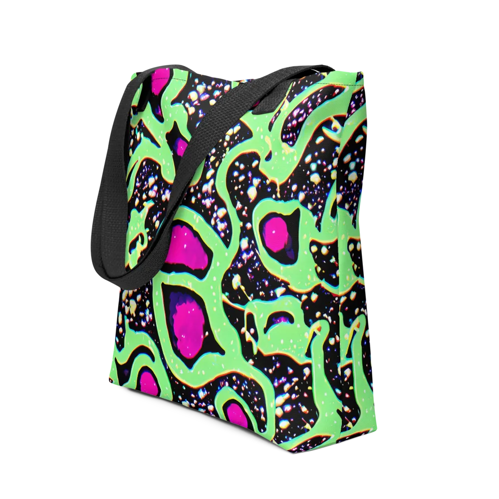 Ultraviolet Oasis on Tote Bag — Front