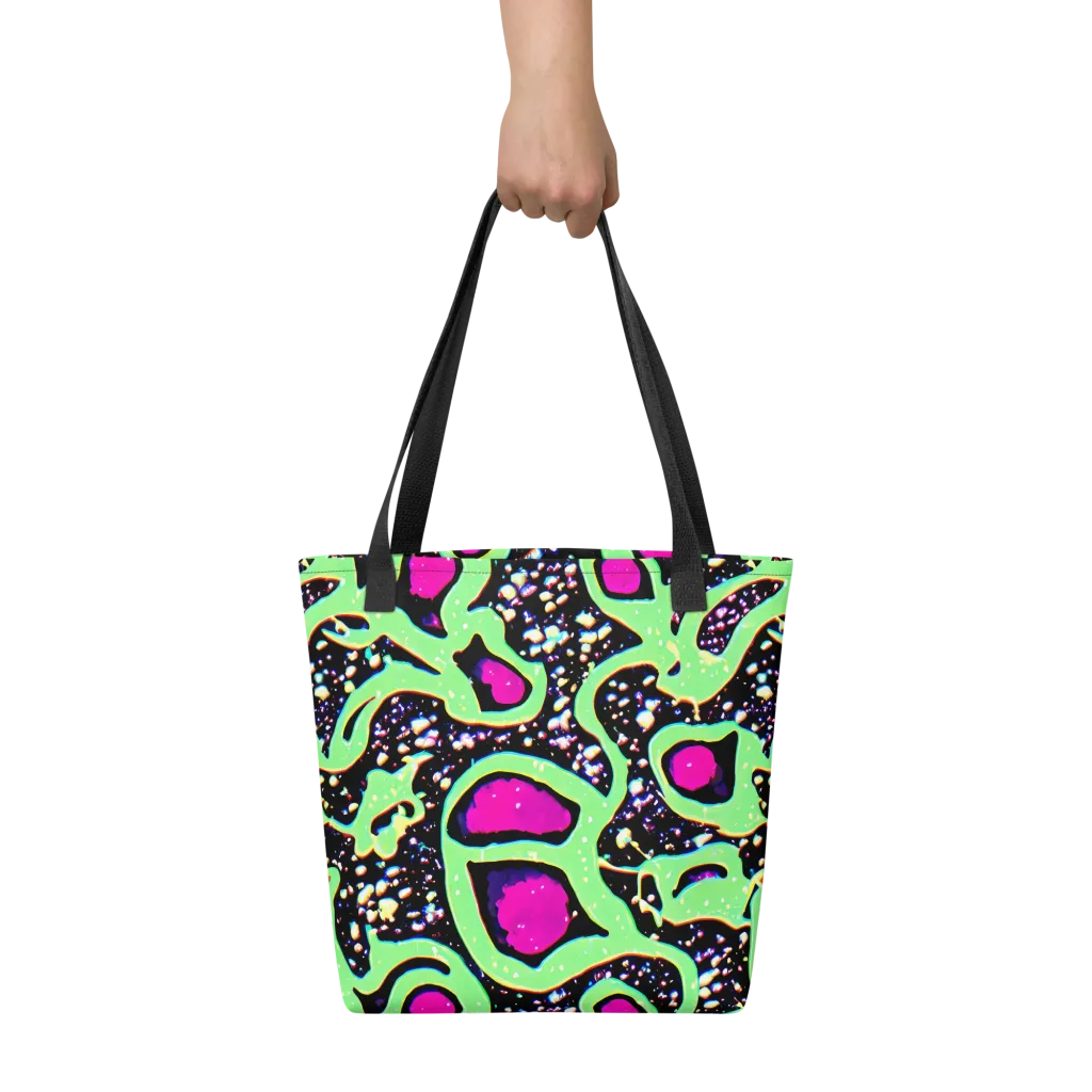 Ultraviolet Oasis on Tote Bag — Front