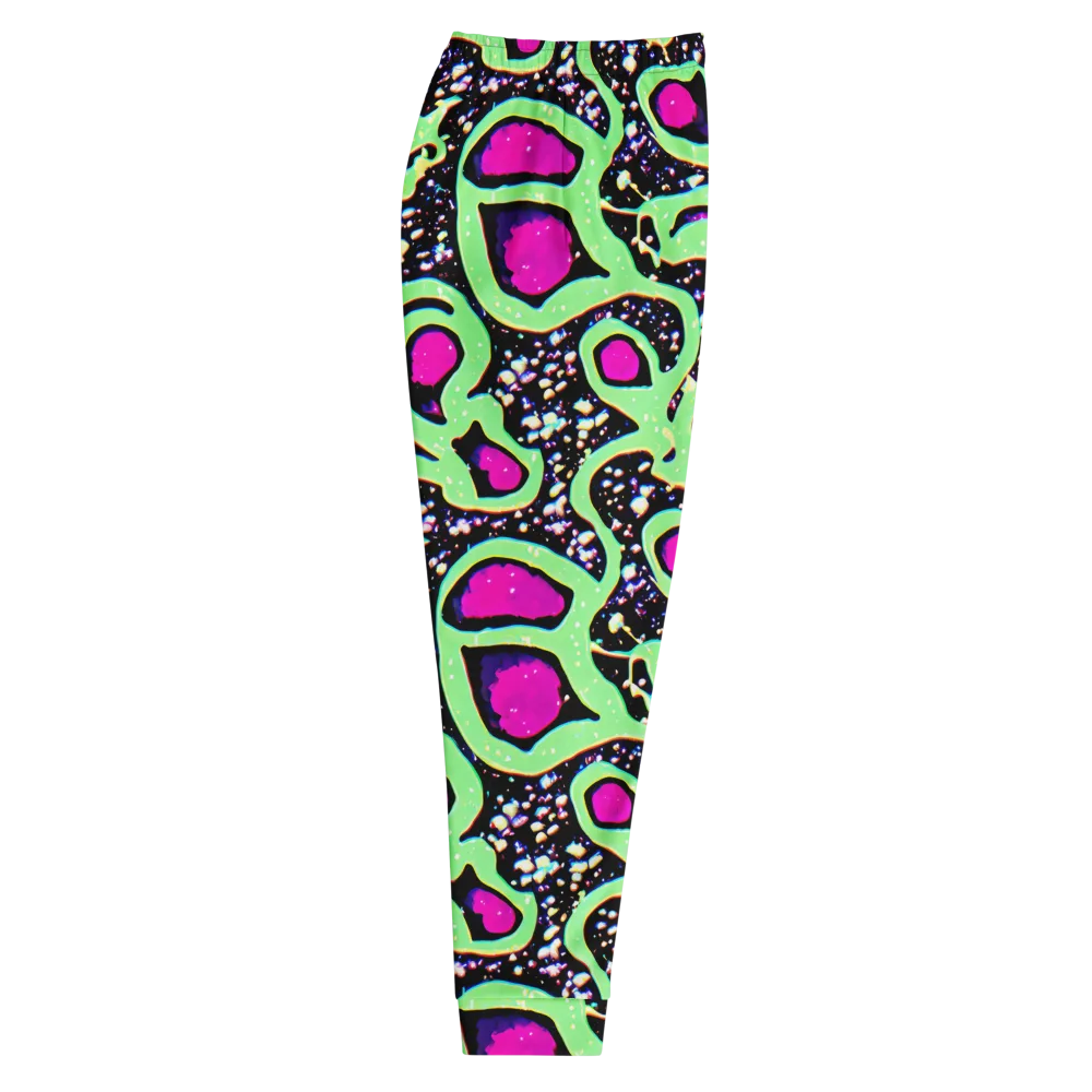 Ultraviolet Oasis on Men's Joggers — Right