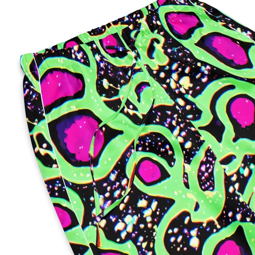 Ultraviolet Oasis on Women's Pajama Pants — Product details