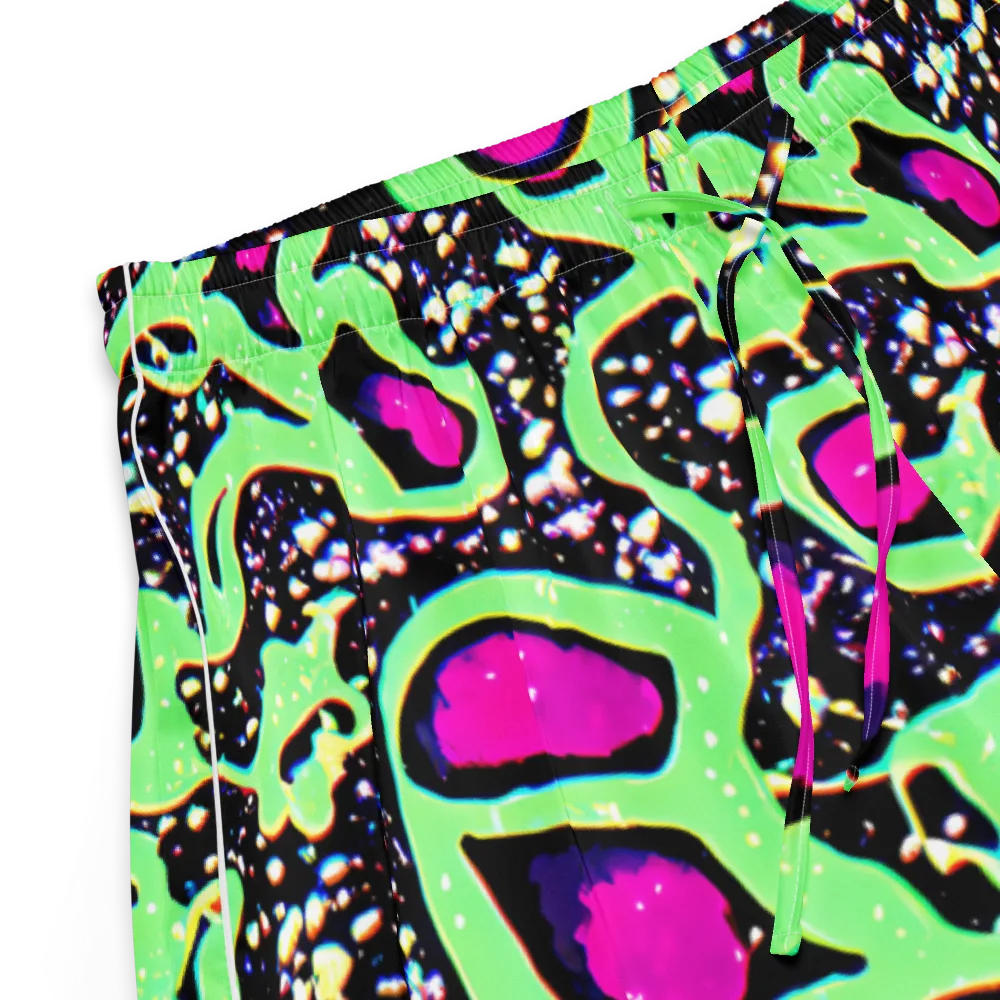 Ultraviolet Oasis on Women's Pajama Shorts — Product details