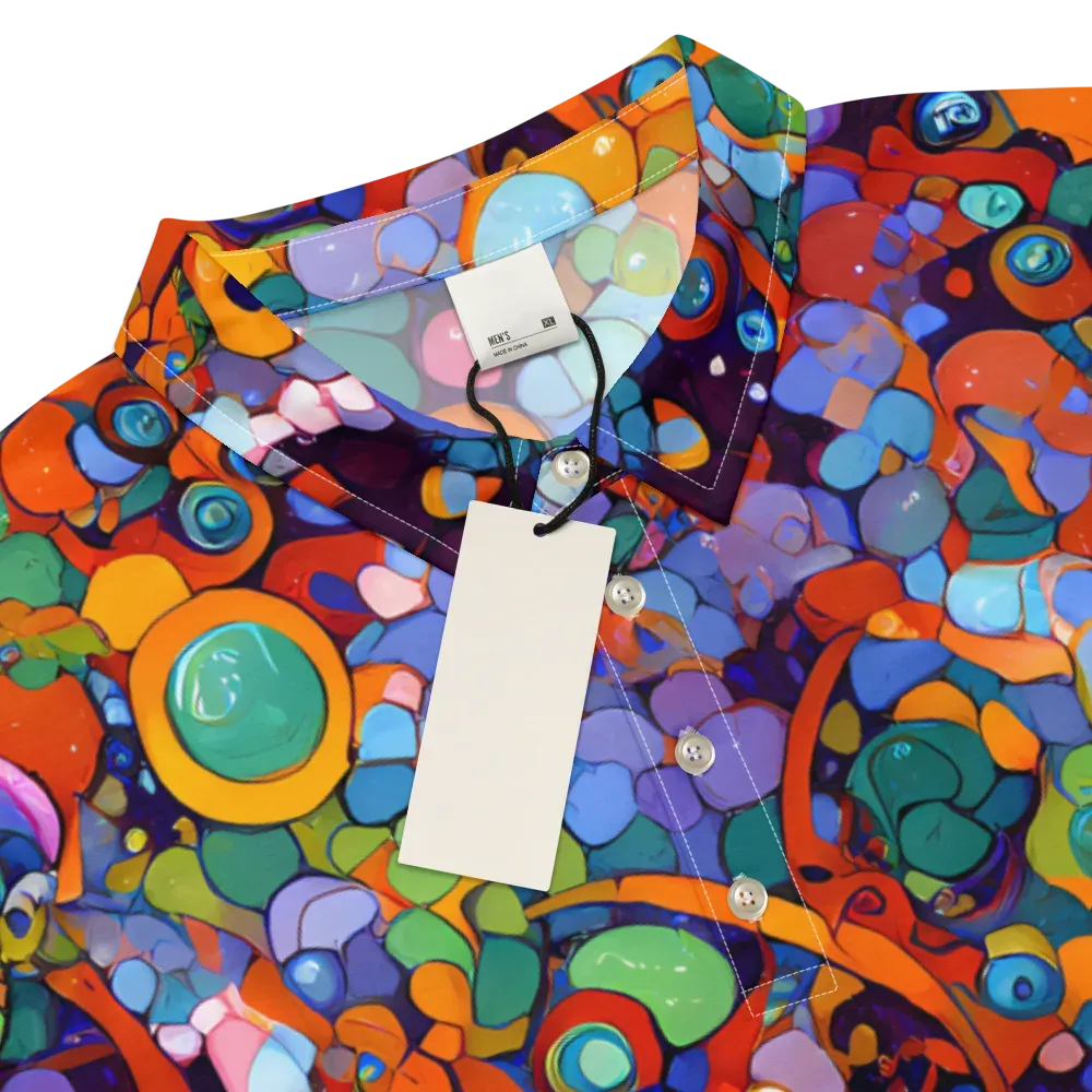 Chromatic Pebble Riot on Men's Slim Fit Polo Shirt — Product details