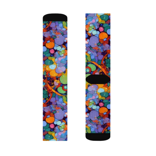 Chromatic Pebble Riot on a Socks