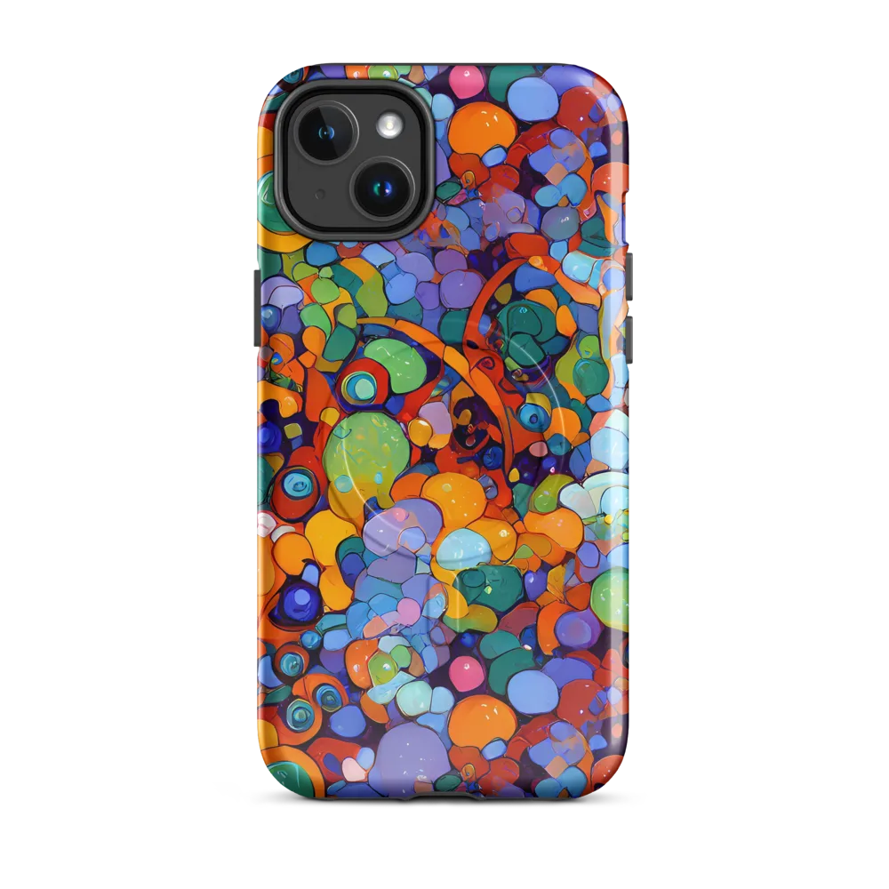 Chromatic Pebble Riot on MagSafe Tough Case for iPhone® — Front