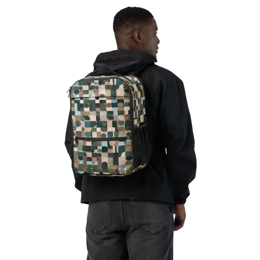 Mosaic Afterglow on a Utility Backpack