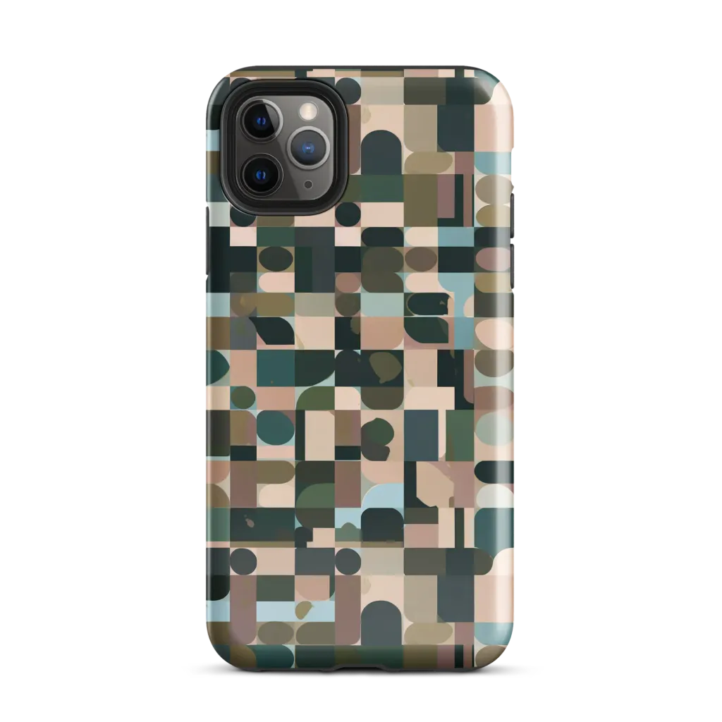 Mosaic Afterglow on Tough Case for iPhone® — Front
