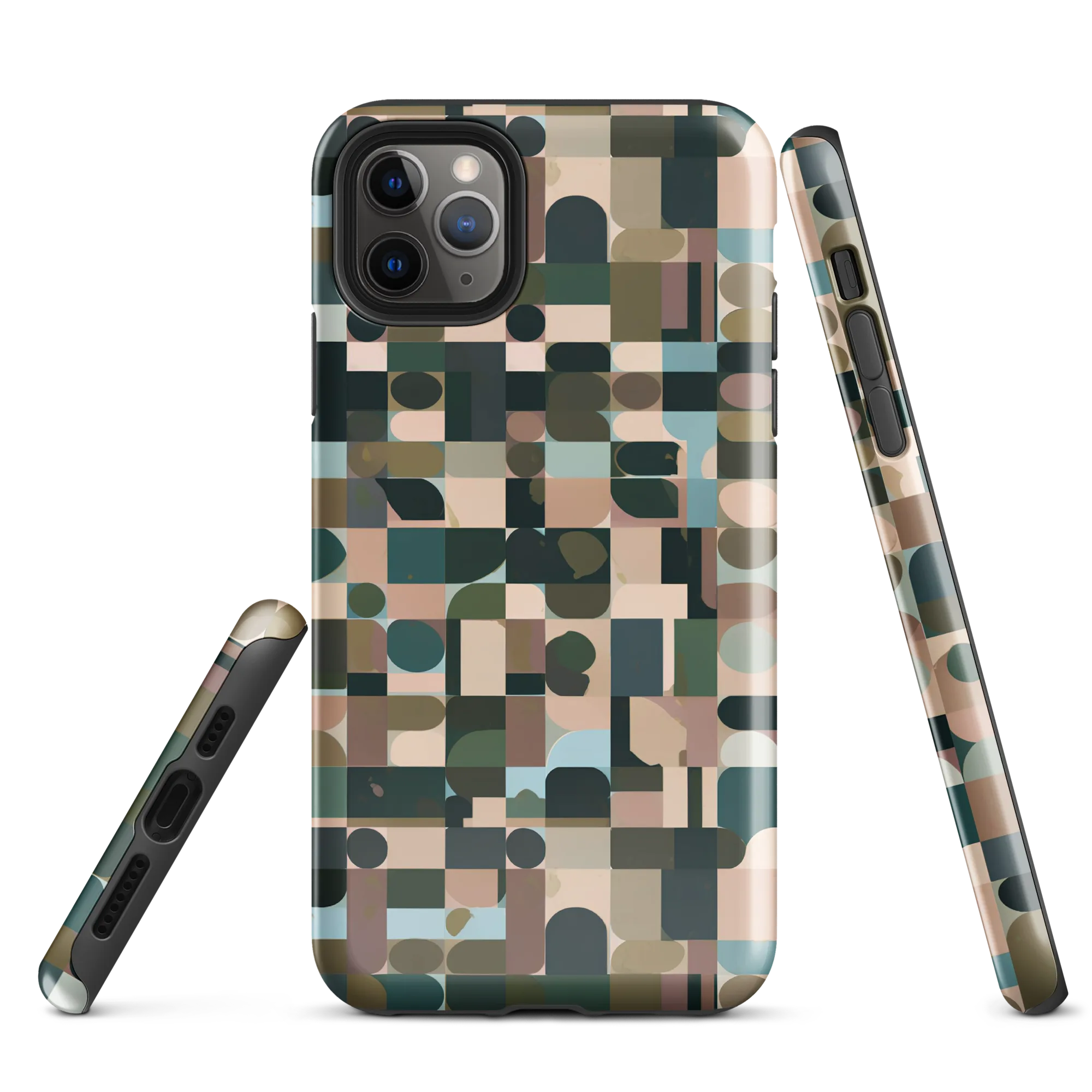 Mosaic Afterglow on Tough Case for iPhone® — Front
