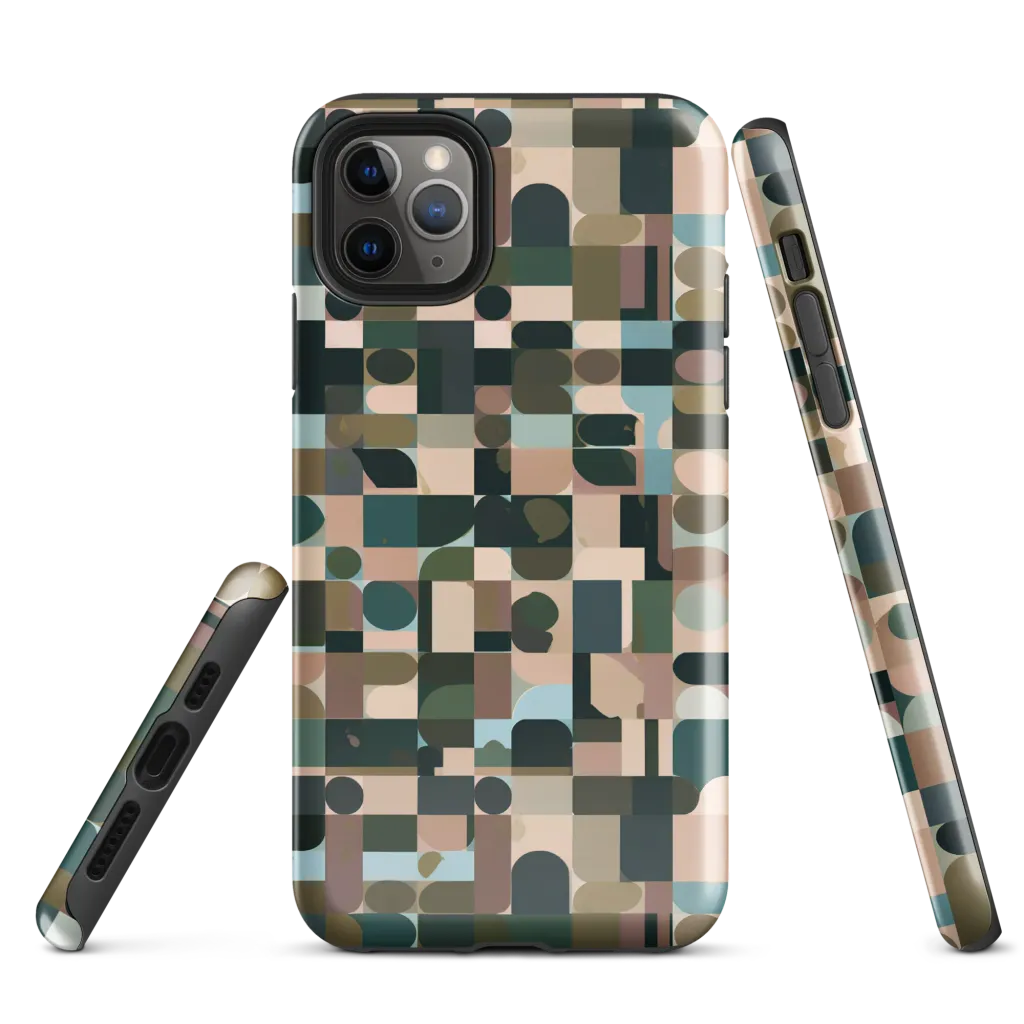 Mosaic Afterglow on Tough Case for iPhone® — Front