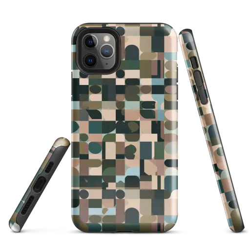Mosaic Afterglow on a Tough Case for iPhone®