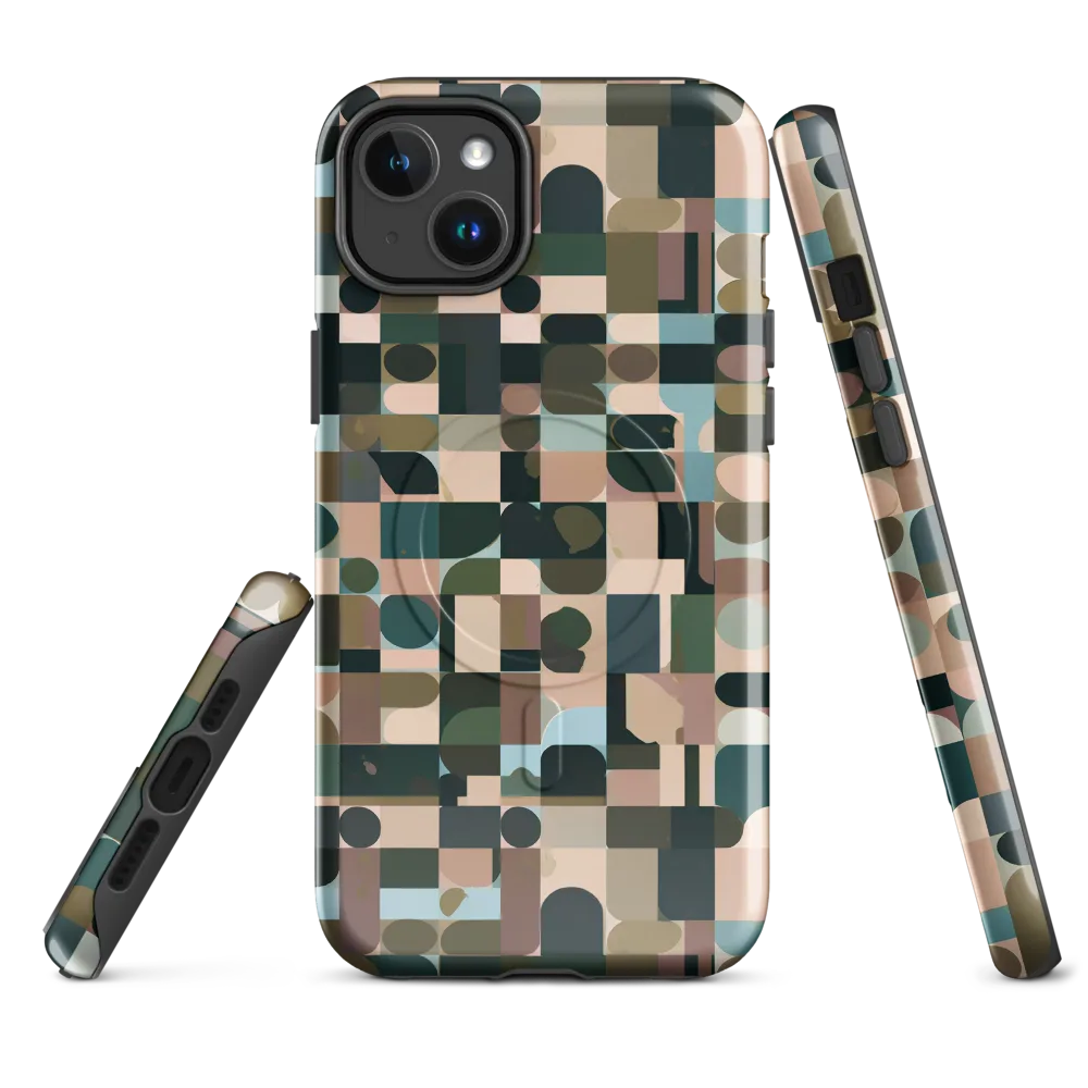 Mosaic Afterglow on MagSafe Tough Case for iPhone® — Front