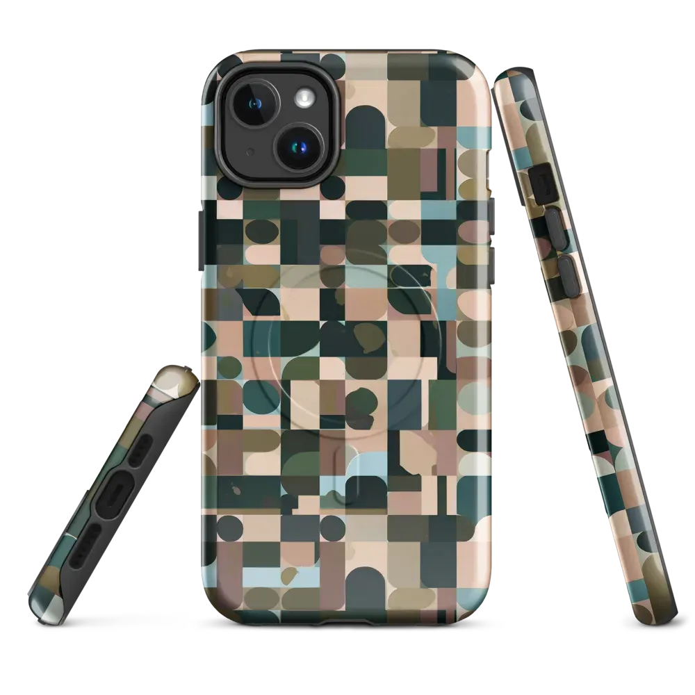 Mosaic Afterglow on MagSafe Tough Case for iPhone® — Front