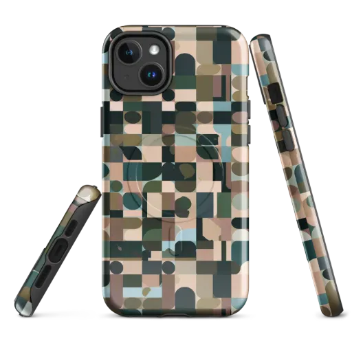 Mosaic Afterglow on a MagSafe Tough Case for iPhone®